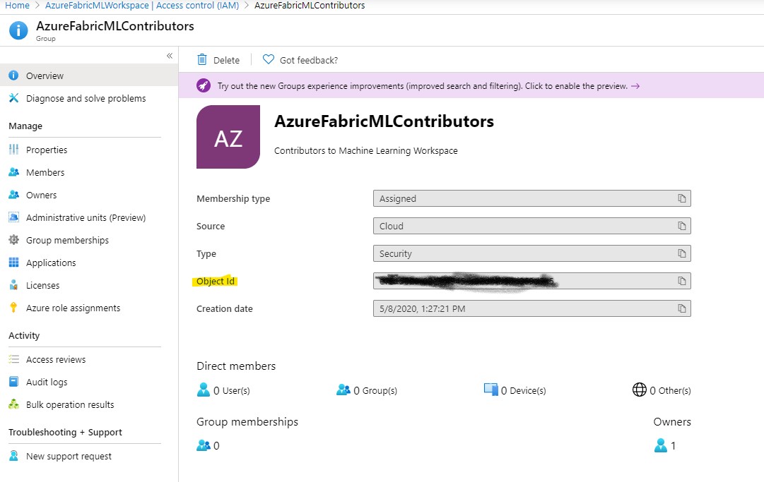 Script to invite externals to Azure Machine Learning Workspace governed ...